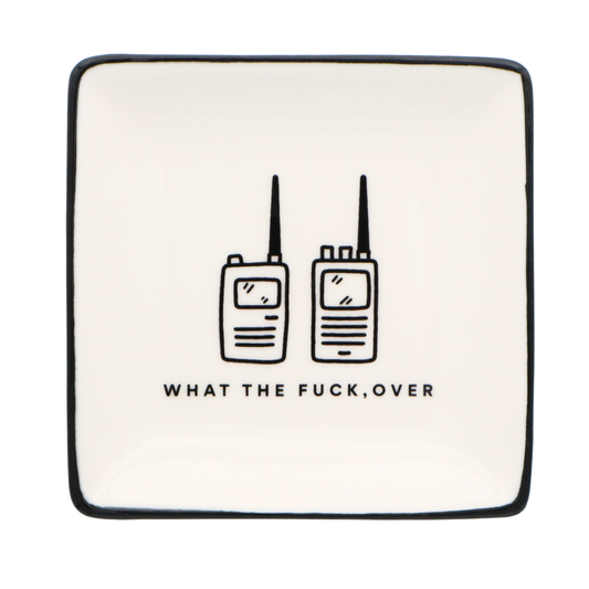 Square Trinket Tray What The Fuck Over
