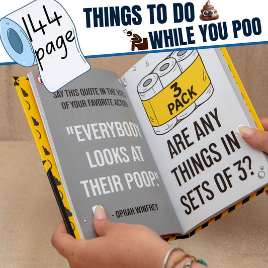 How To Poop Without Your Phone: Joke Gift Book for Men