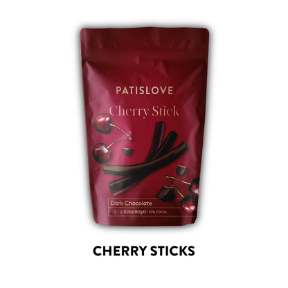 Cherry Stick Dark Chocolate, 80G