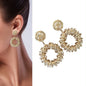 Handmade Lightweight Crystal Statement Earrings