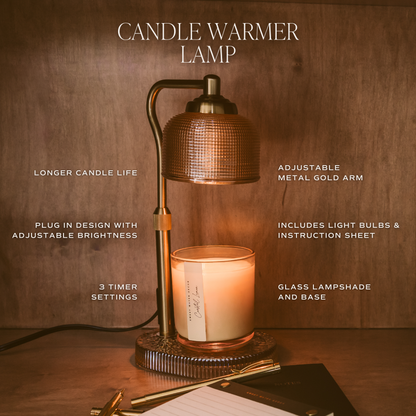 Candle Lamp Warmer (Gold)