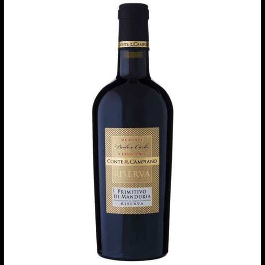 Conte Di Campiano Primitivo Di Manduria Riserva