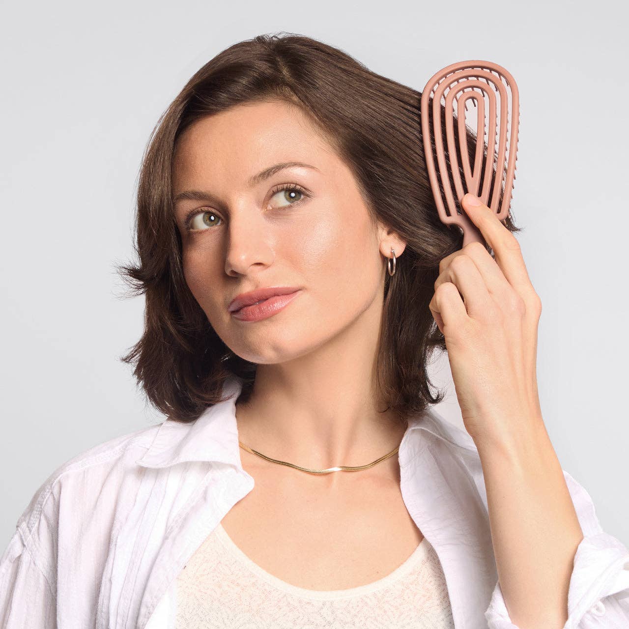 Rose Detangling Flexi Brush