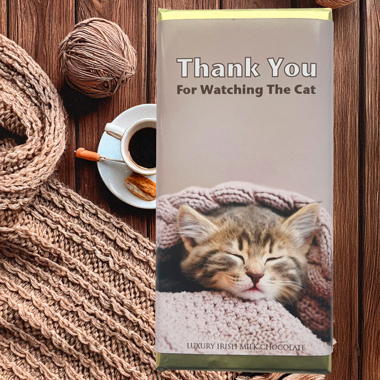 Thank You for Watching the Cat Chocolate