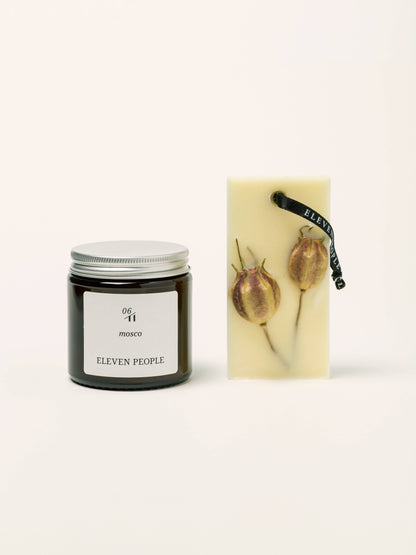 Gift Pack Candle + Wax Bar Air Freshener: 08. BIARRITZ