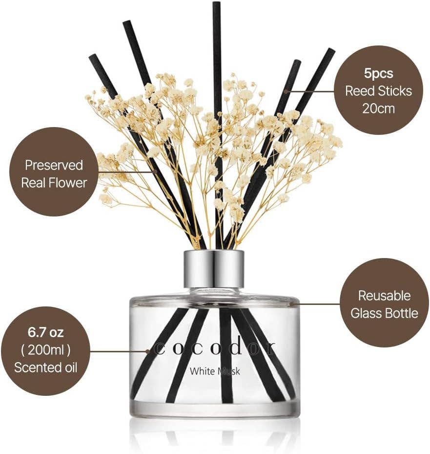 Cocodor Flower Diffuser Lemon Eucalyptus (200ml )