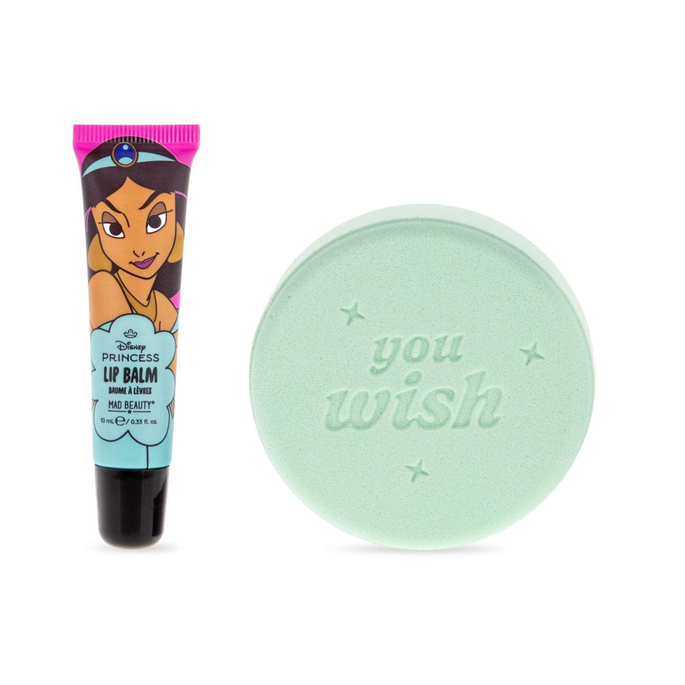 Jasmine Bath Fizzer Lip Balm Duo