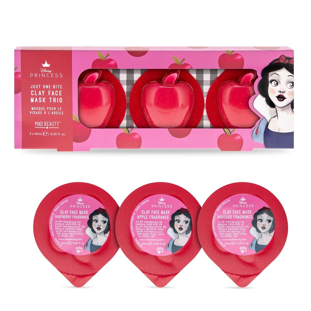 Snow White Clay Face Mask Trio