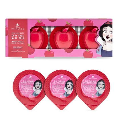 Snow White Clay Face Mask Trio