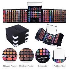 Professional black premium makeup palette 148colors