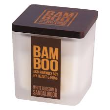 Bamboo White Blossom & Sandal Wood 80g