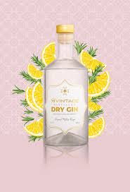Mvintage Gin Bottle