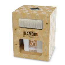 Bamboo Candle & Socks Frozen Woodland Park