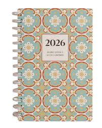 Maduma 2026 Spiral Diary  Turquoise