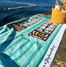 Stephanie Borg Beach Towel
