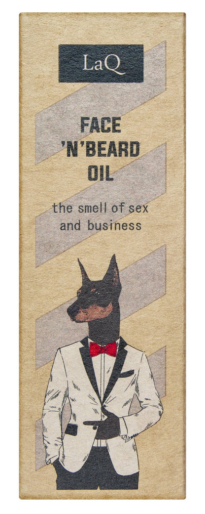 LaQ Face 'n' Beard Oil Doberman Beard Oil