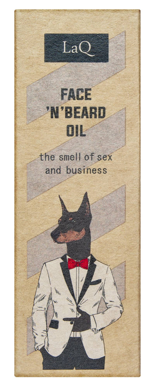 LaQ Face 'n' Beard Oil Doberman Beard Oil