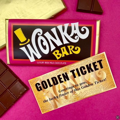 WONKA Bar with Golden Ticket (NonMetallic)