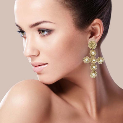 Handmade Pearl Earrings (GG09)