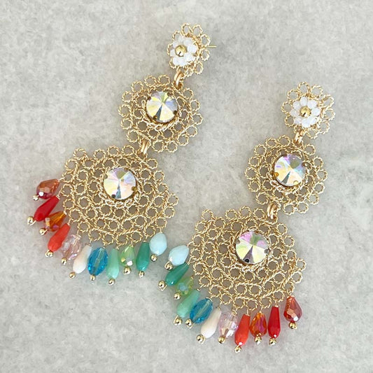Handmade Crystal Earrings (GG06)