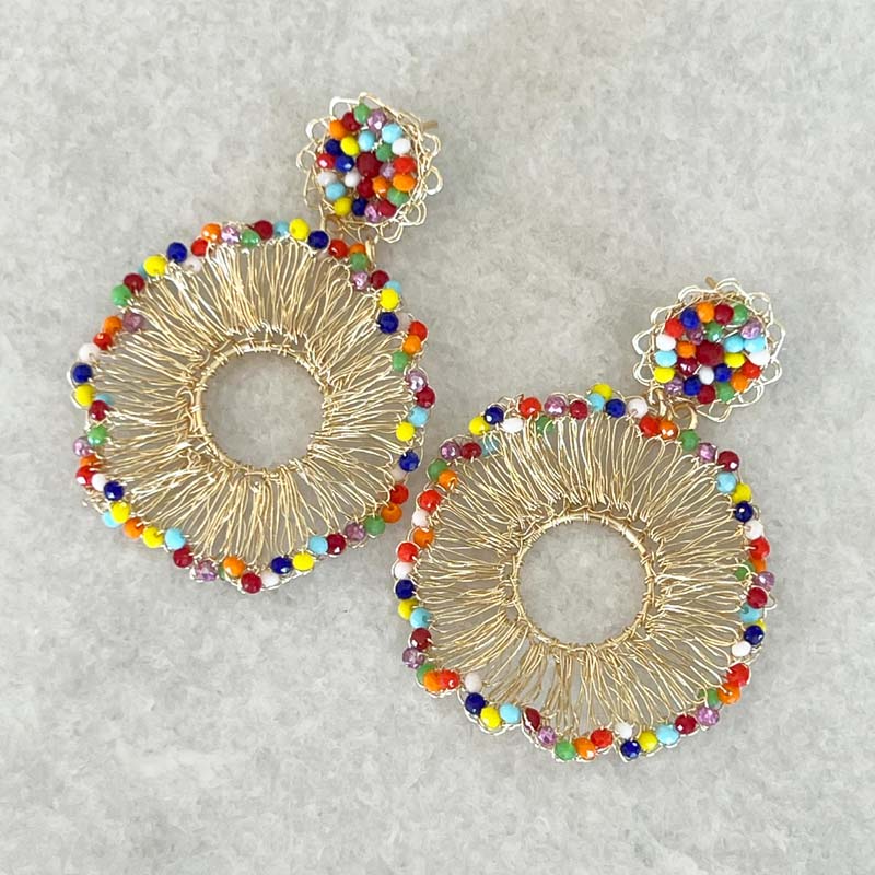 Handmade Crystal Earrings (GG01)