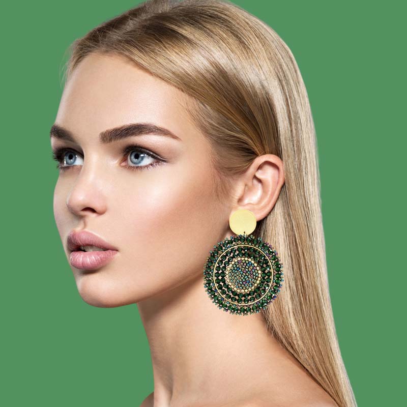 Gunmetal  Grey handmade Metal  Earrings (GG02 )