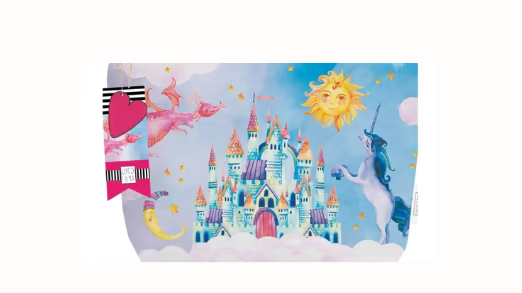 Loco Lama Kids Toiletry Bag Unicorn
