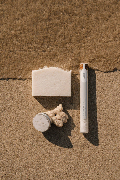 SAUNA FEELS | body scrub bar | natural salt soap