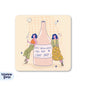 Rosé and Chat Coaster - Sunshine Llama