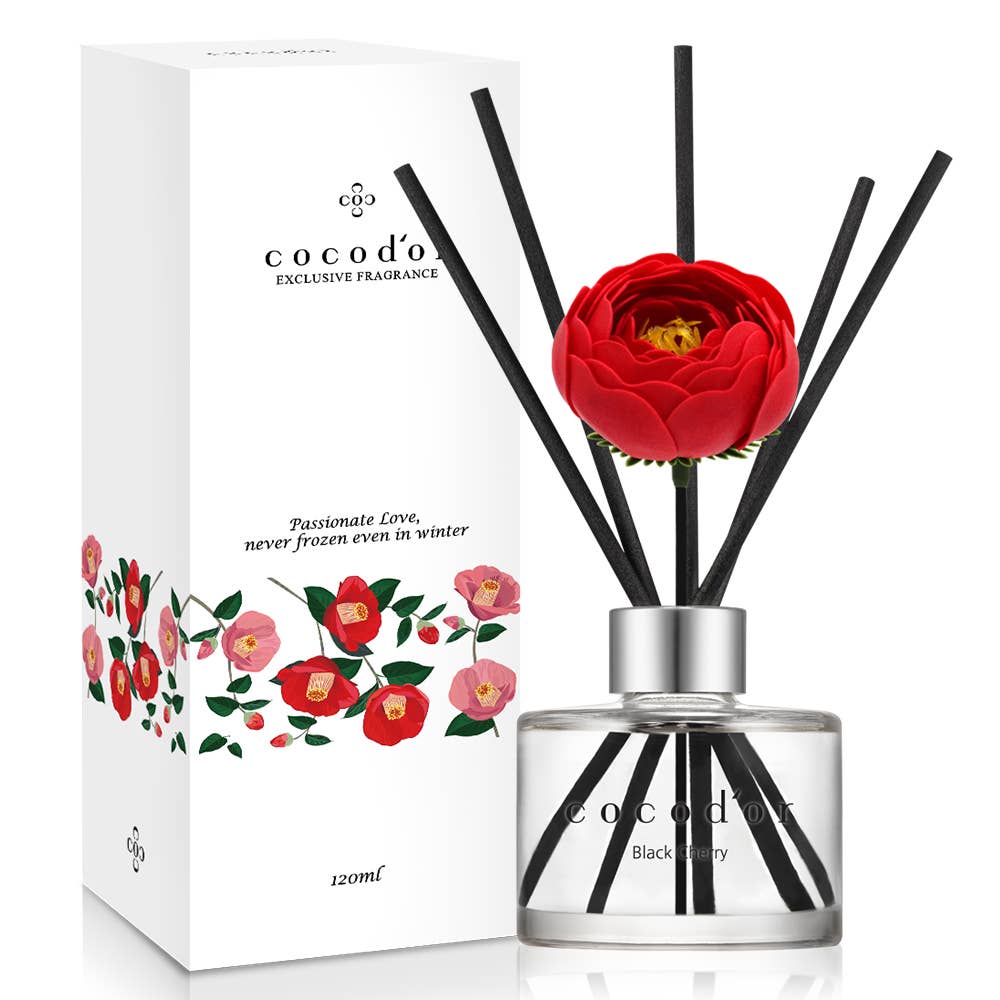 Cocodor Camellia Diffuser Black Cherry Fragrance (120ml)