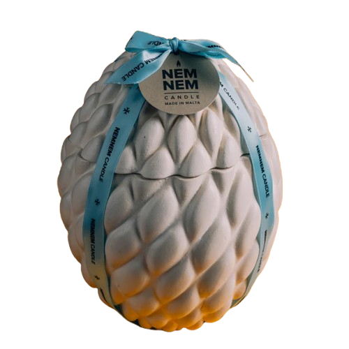Easter Lux Egg Candle Large