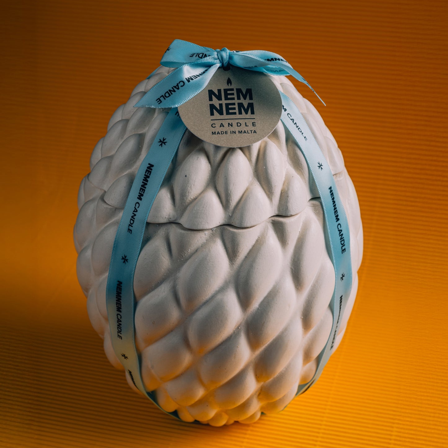Easter Lux Egg Candle Large