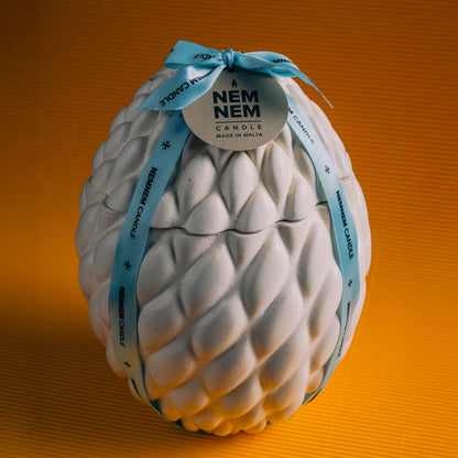 Easter Lux Egg Candle Large