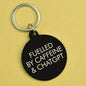 Fuelled By Caffeine & ChatGPT Keytag