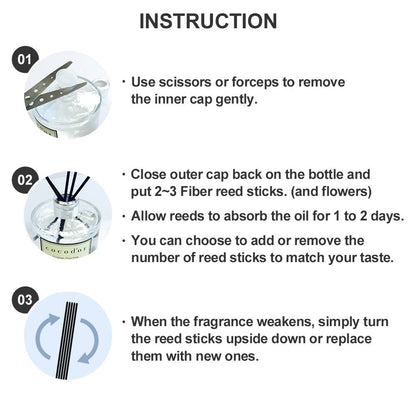 Cocodor Signature Reed Diffuser 200ml - Pure Cotton Scent