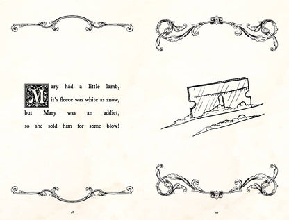 Adult Nursery Rhymes - Humour Book