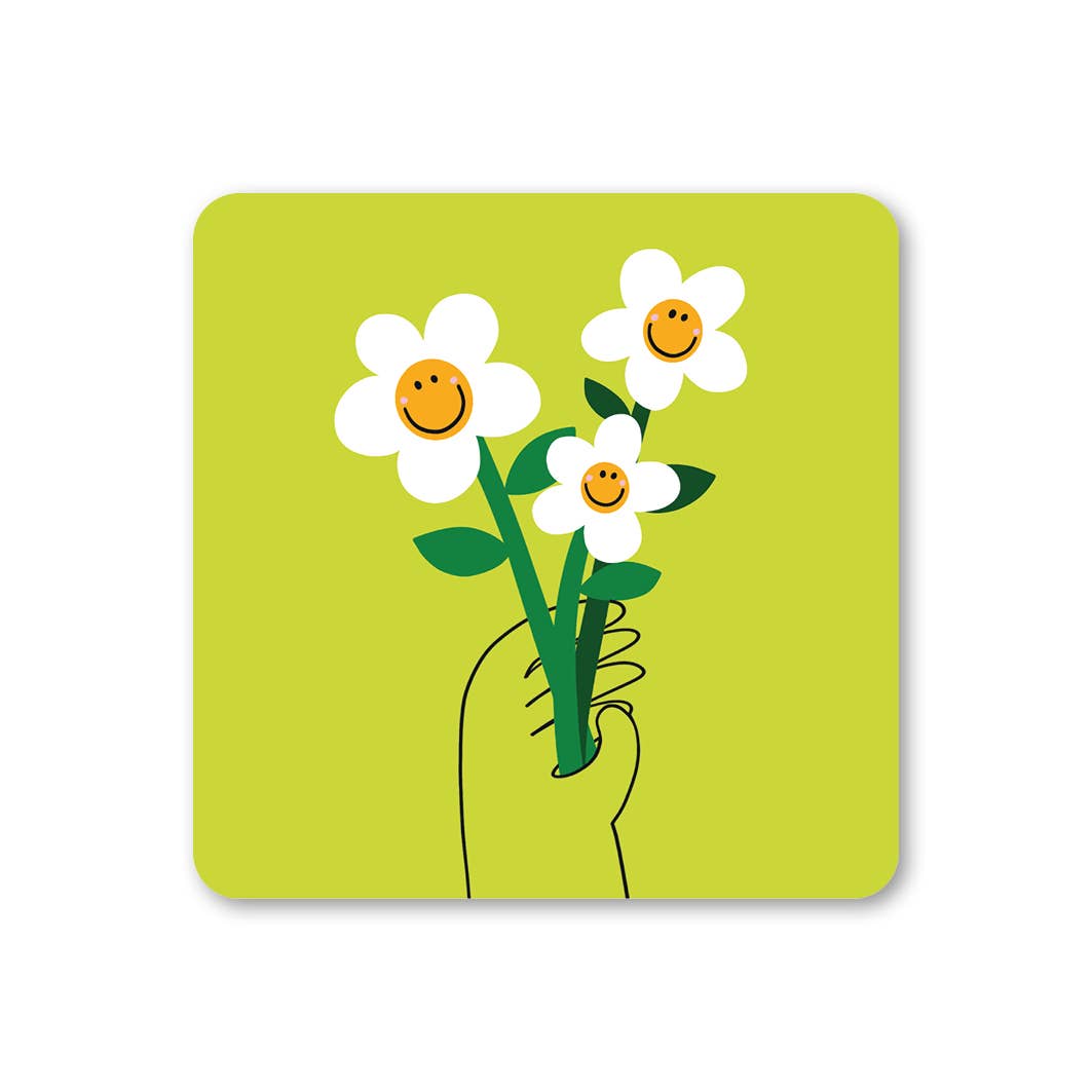 Daisy Bouquet Coaster