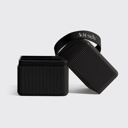 Travel Case For Shampoo Soap Bars (Black)