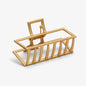 Gracie Matt Gold Plated Hair Clip