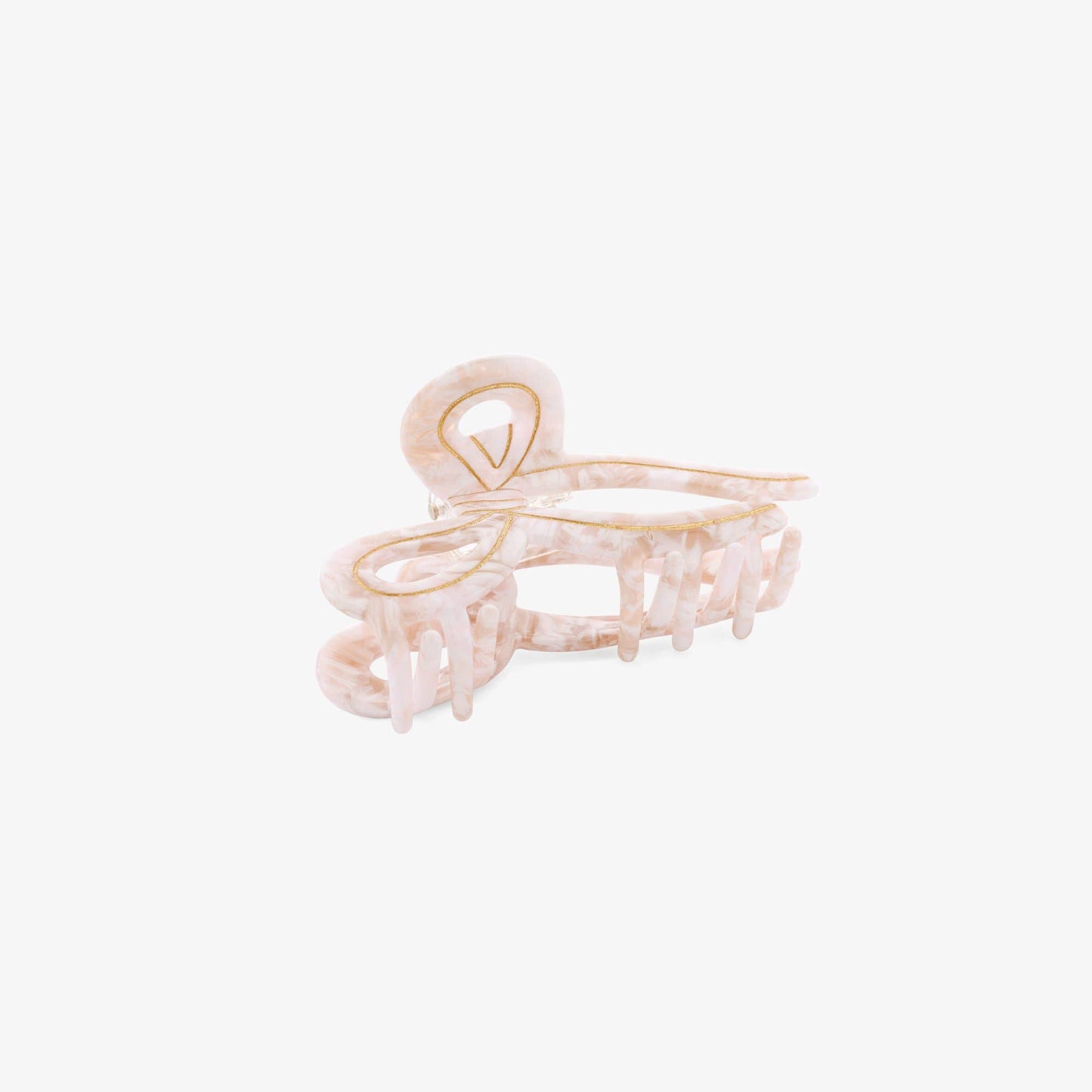Light Pink & White Hair Clip
