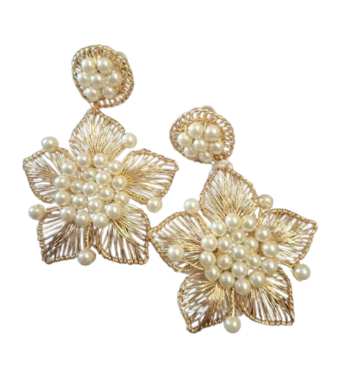 Handmade Crystal Earrings(Q509)