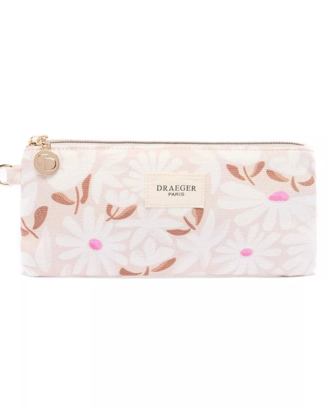 Taupe Flower Pocket