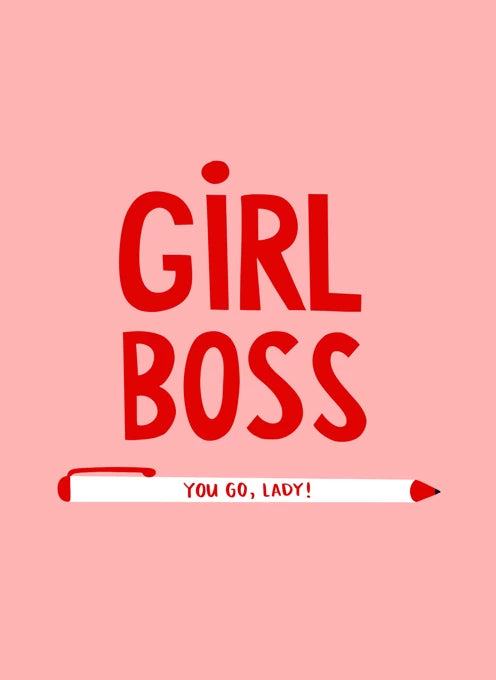 Girl Boss Card