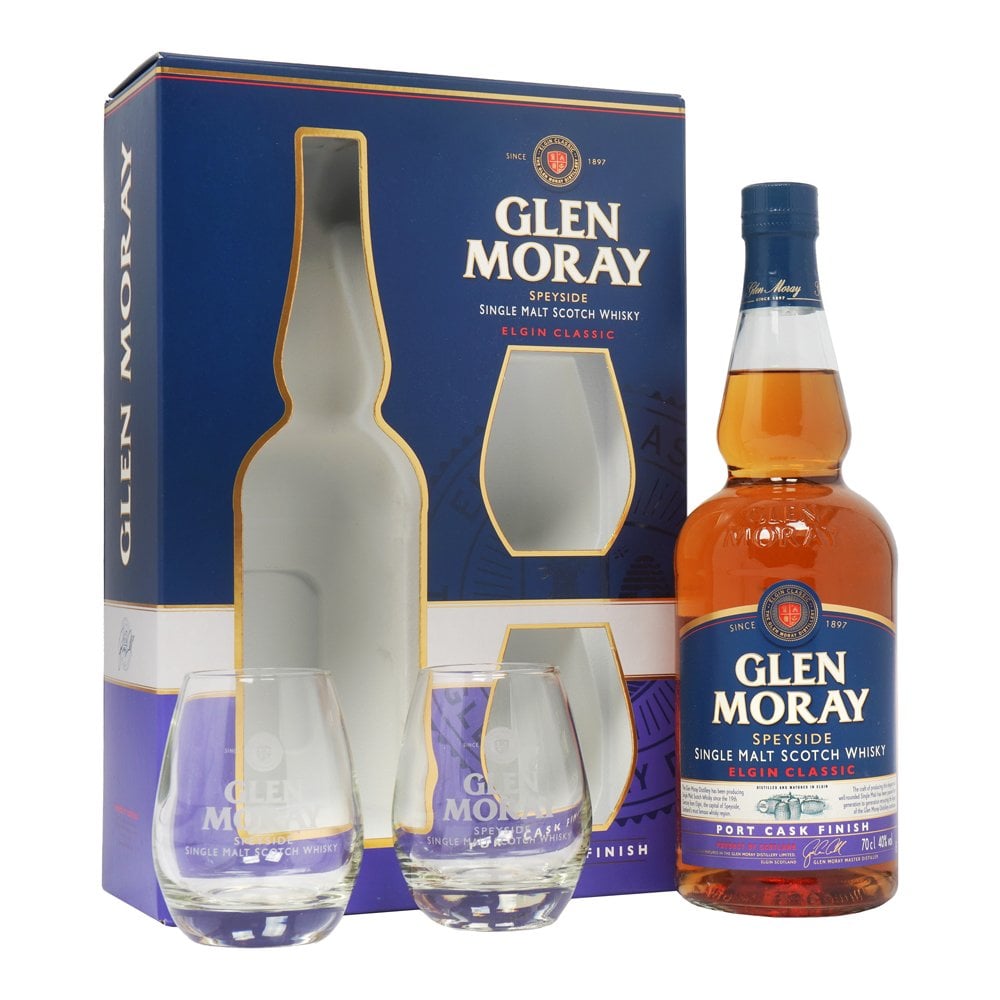 Glen Moray Port Cask Finish Gift Box