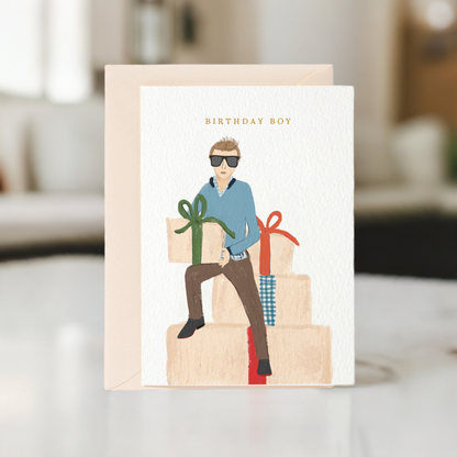 Birthday Boy Greeting Card