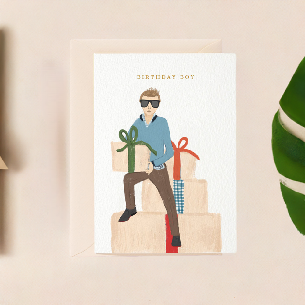 Birthday Boy Greeting Card