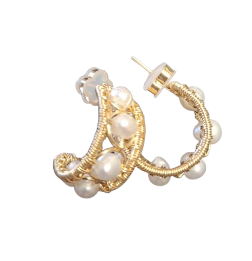Handmade Crystal Earrings (Q511)