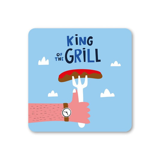 King Of the Grill Coaster