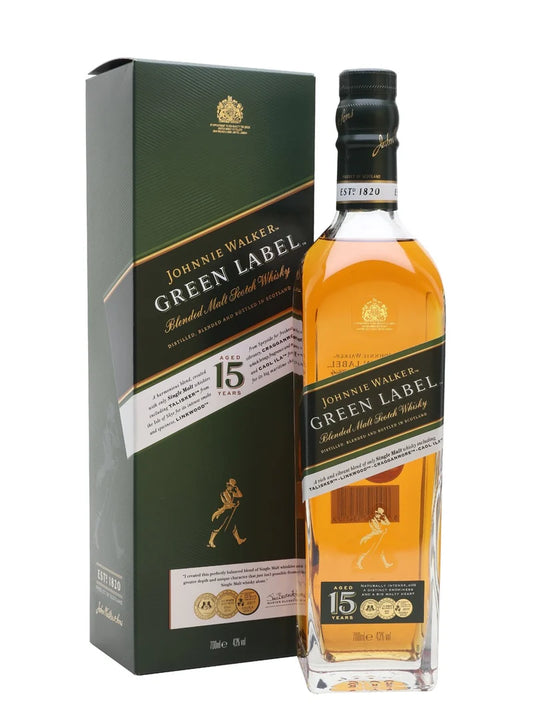 Johnnie Walker Green label 15 years