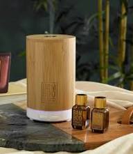 Bamboo Ultrasonic Aroma Diffuser ( Wood Design)